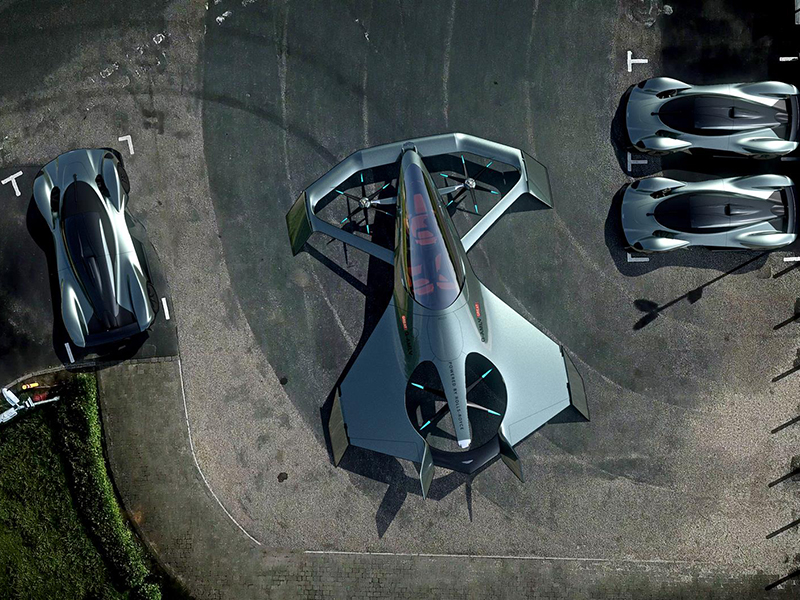 Aston Martin تبتكر مفهوماً جديداً في مجال النقل الجوي: Volante Vision Concept يستكشف أنماط التنقل الشخصية الفاخرة عبر الجو